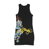 edhardyoriginals S / BLACK Dragon Rib Tank Dress
