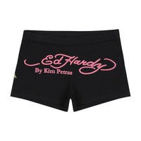 edhardyoriginals S / BLACK Dragon Booty Shorts