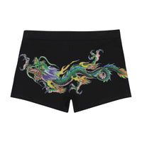 edhardyoriginals S / BLACK Dragon Booty Shorts