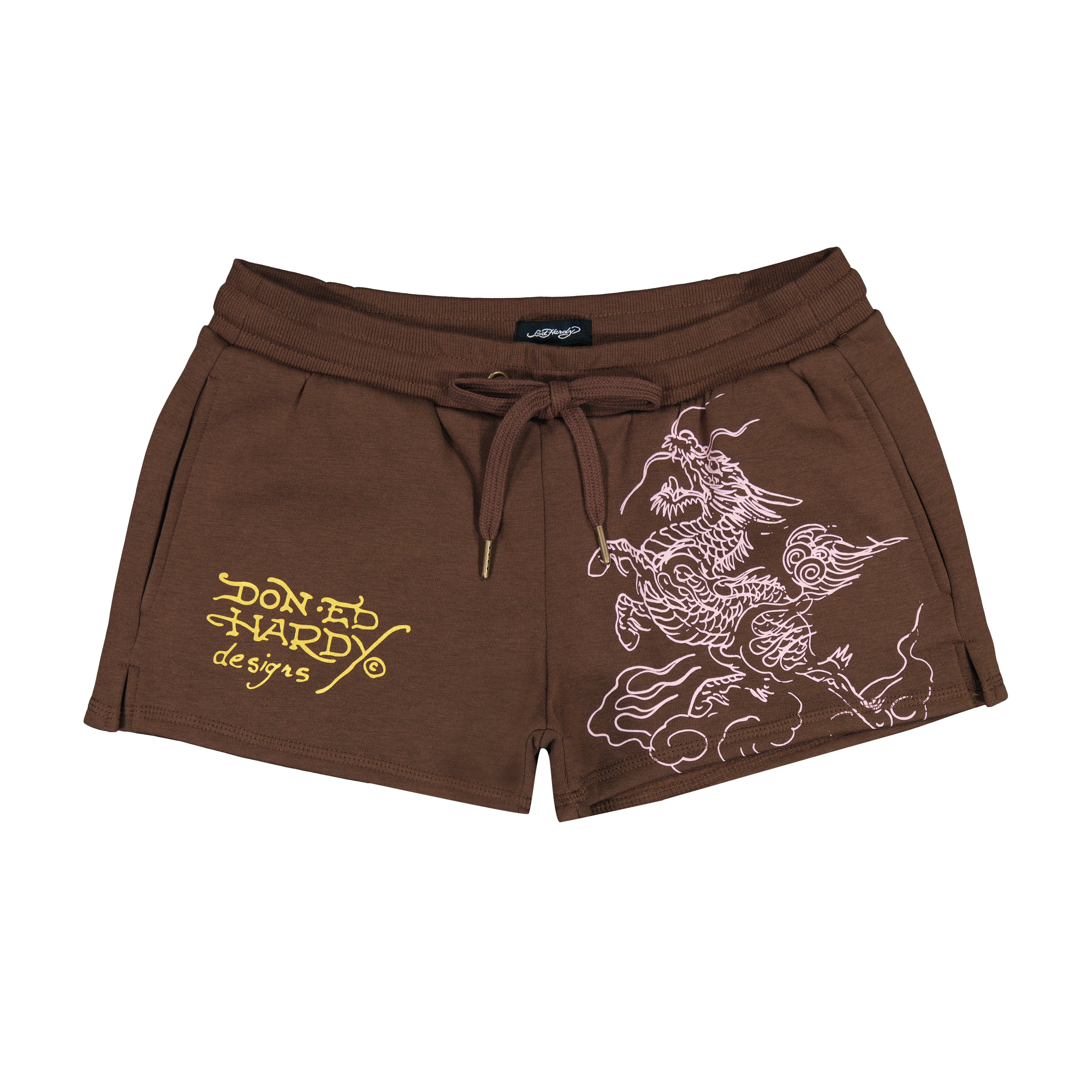 edhardyoriginals XS / COCOA Tiger Mountain Fleece Short