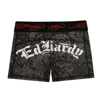 edhardyoriginals XS / BLACK Tattoo Sport Short