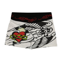 edhardyoriginals XS / WHITE Sacred Heart Sport Short