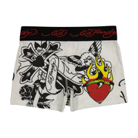 edhardyoriginals XS / WHITE Sacred Heart Sport Short