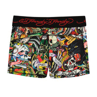 edhardyoriginals XS / MULTI Tattoo Collage Sport Short