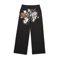 edhardyoriginals XS / Black Sacred Heart Fleece Sweatpant