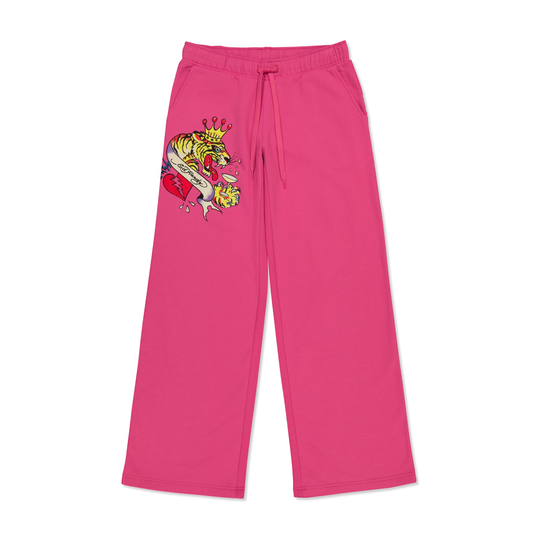 Tiger Crown Fleece Sweatpant - edhardyoriginals