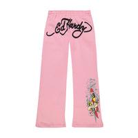 edhardyoriginals XS / Bubblegum Tiger Dagger Sweatpants