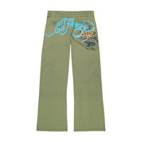 edhardyoriginals XS / Light Olive Butterfly Sweatpants