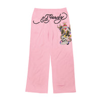 edhardyoriginals XS / BUBBLE GUM NYC Skull Sweatpants