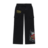 edhardyoriginals S / BLACK Sacred Heart Sweatpants