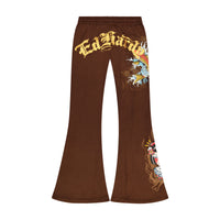 Koi Fish Boot Cut Sweatpants