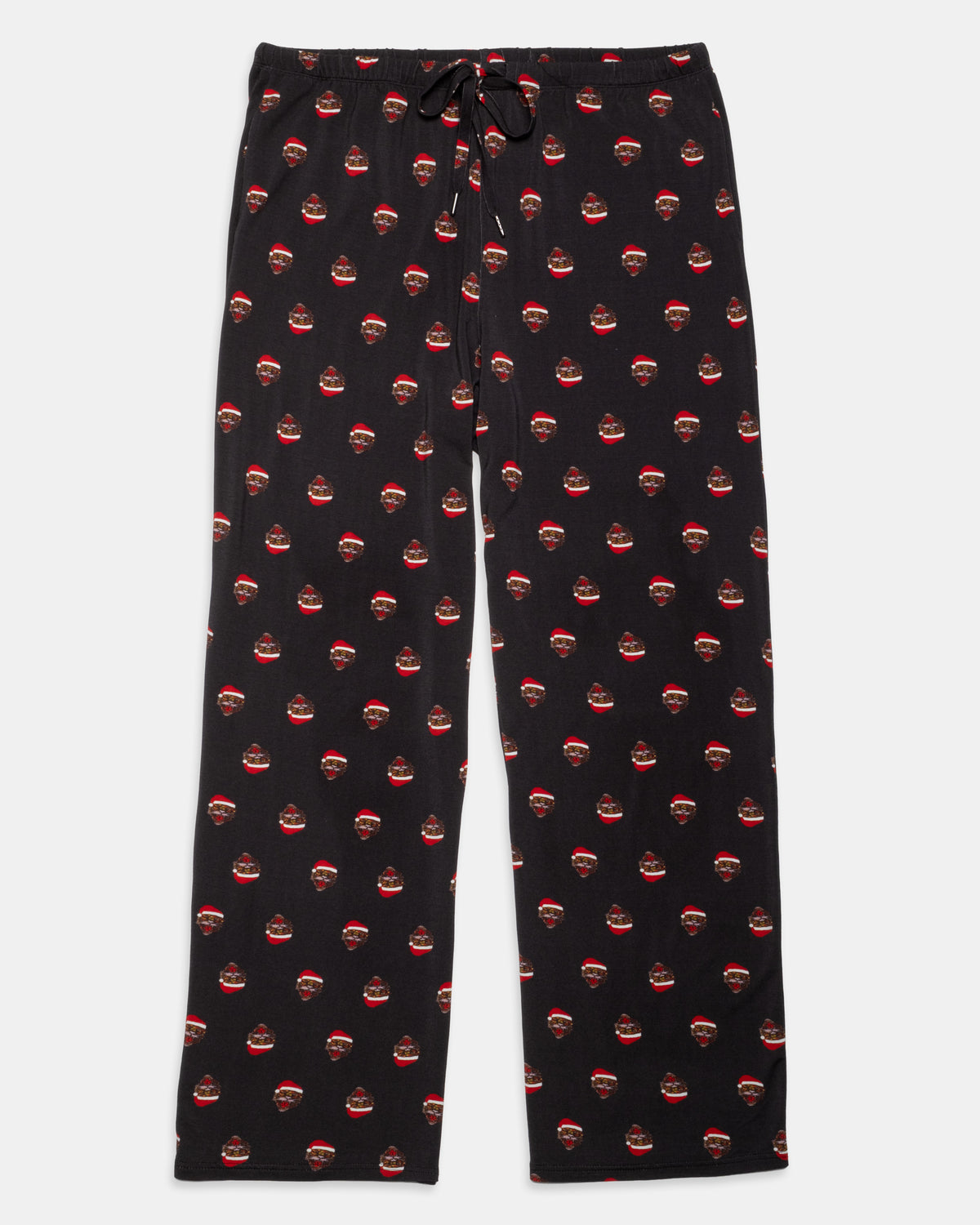 Christmas Tiger Pants Black