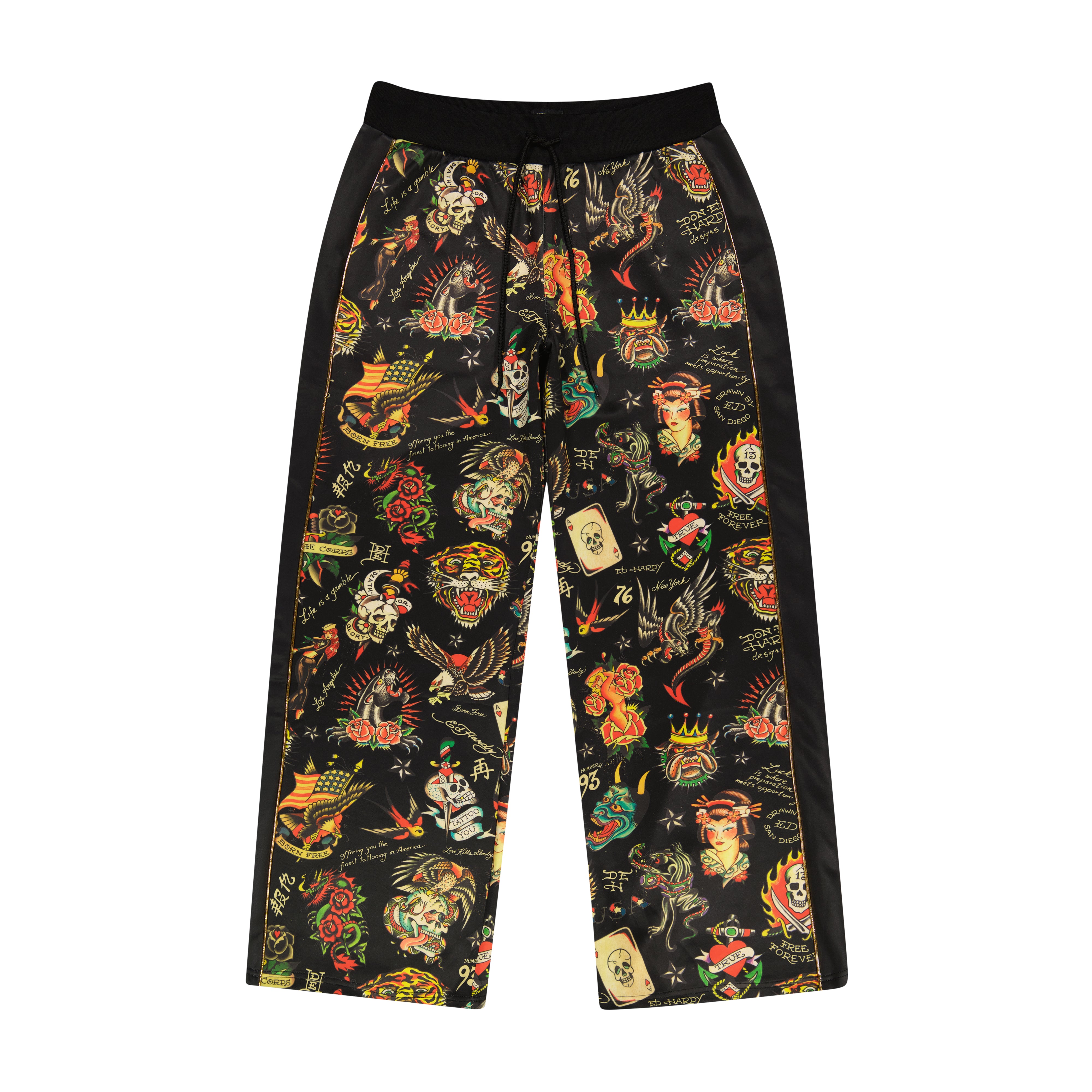 edhardyoriginals XS / BLACK Women's Flashboard Black Track Pant
