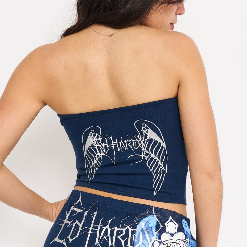 Cross Wings Tube Top