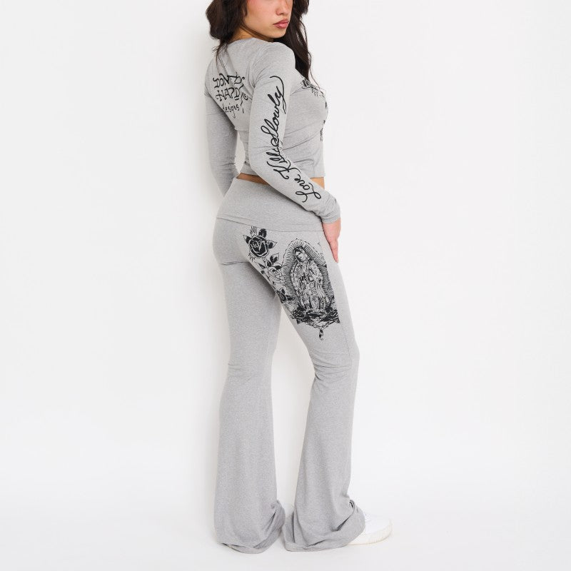 Mary Fold-Over Yoga Pants