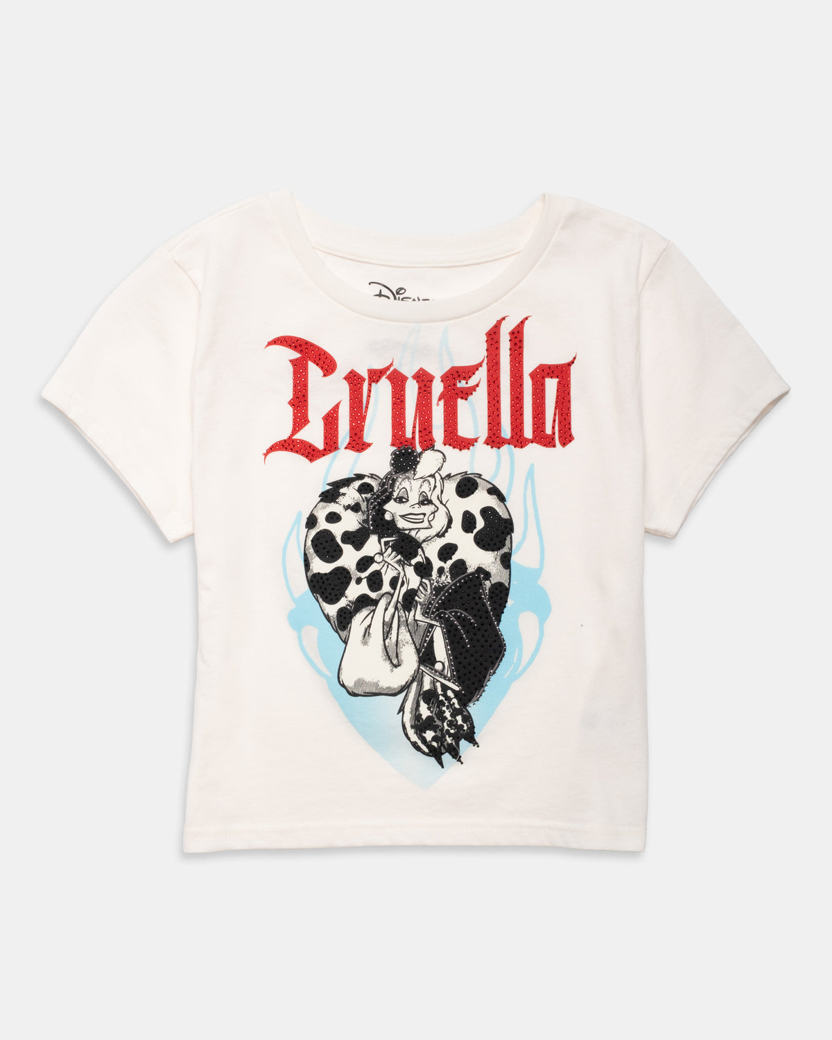 Cruella Flame Heart Baby Tee