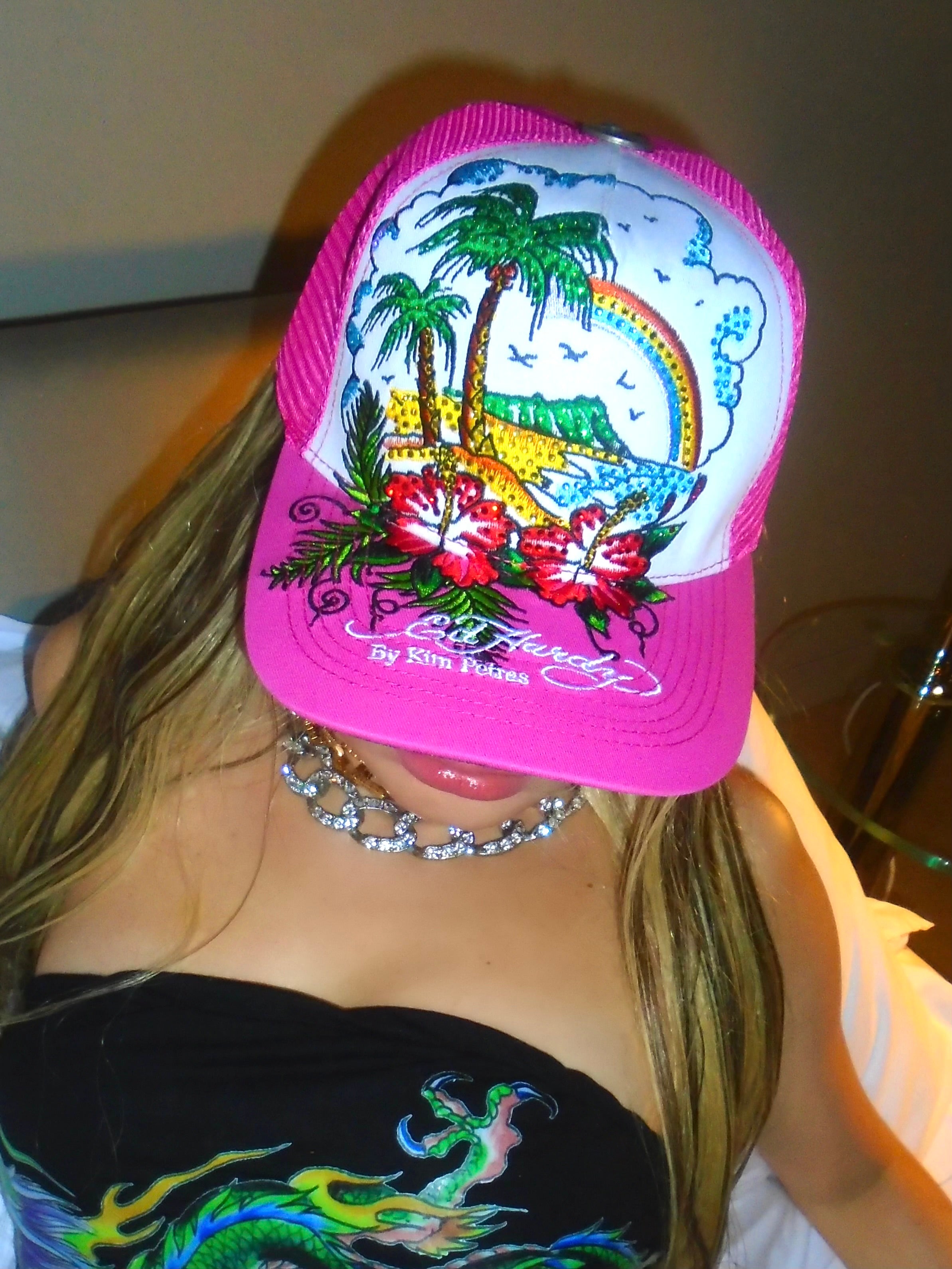 Tropical Scene Hat
