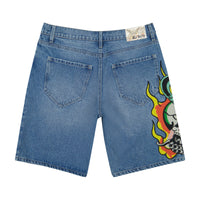 edhardyoriginals 30 / 2K WASH Fire Cobra Skater Short