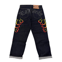 edhardyoriginals 30 / RAW Cobra Flames Selvage Denim