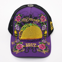 edhardyoriginals OS / PURPLE Taco Bell Trucker Hat