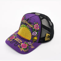 edhardyoriginals OS / PURPLE Taco Bell Trucker Hat