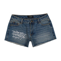 edhardyoriginals S / MEDIUM VINTAGE Orchid Denim Short