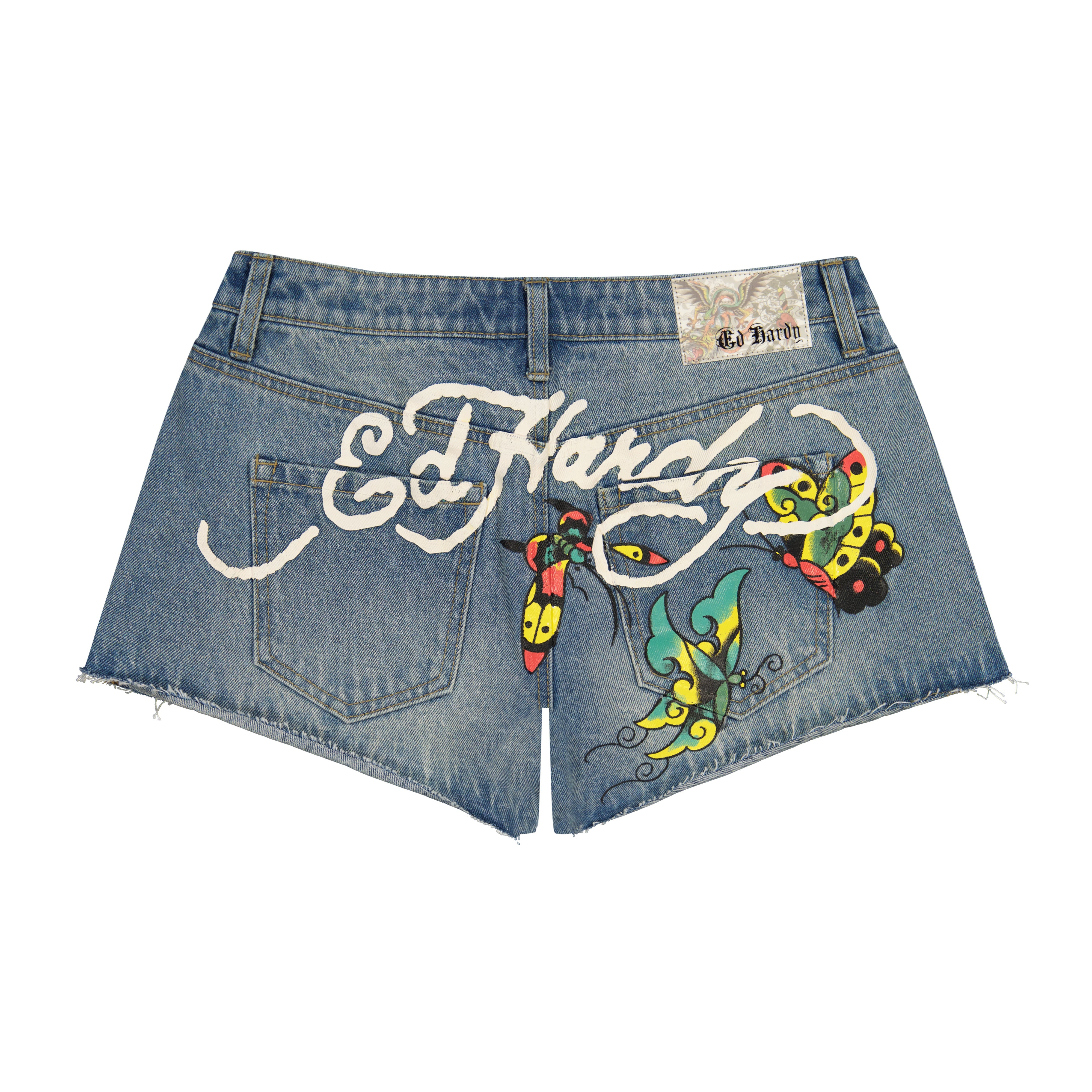Butterflies Denim Short
