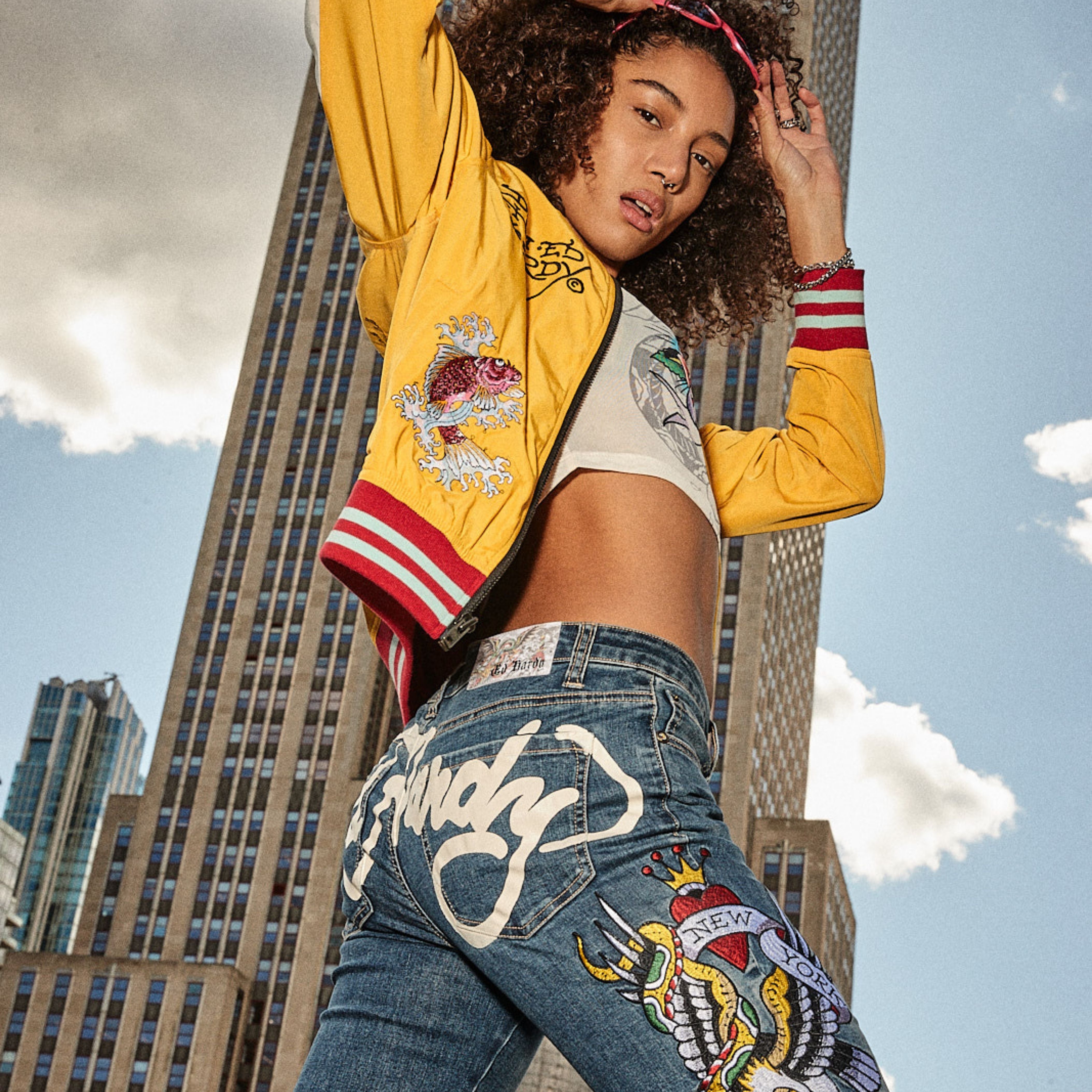 NYC Eagle Slim Flare Jean