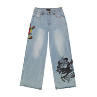 edhardyoriginals S / LIGHT TINT Honor Dagger Baggy Jean