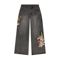 Live Fast Baggy Jeans