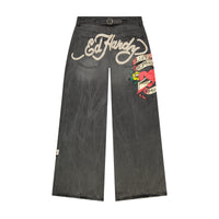 Live Fast Baggy Jeans