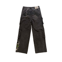 edhardyoriginals XS / VTG GREY Sacred Heart Cargo Jean