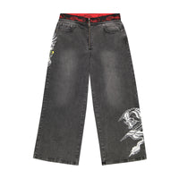 edhardyoriginals 24 / Vintage Grey LKS Dragon Elastic Band Jeans