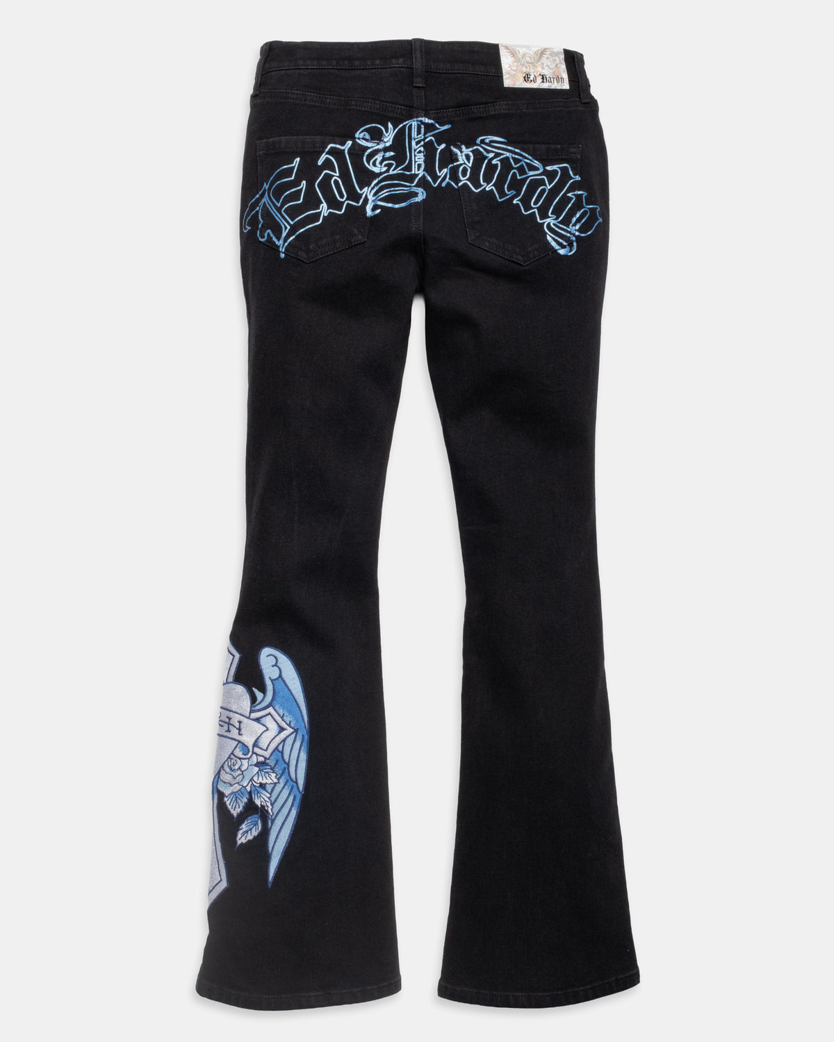 CROSS WINGS LOW WAIST BOOTCUT JEAN