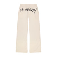 edhardyoriginals S / IVORY Dagger Heart Fleece Sweatpants