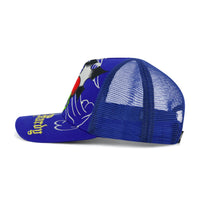 edhardyoriginals POP BLUE / OS Sacred Heart Trucker Hat