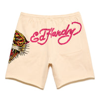 edhardyoriginals S / Ivory Retro Tiger Short