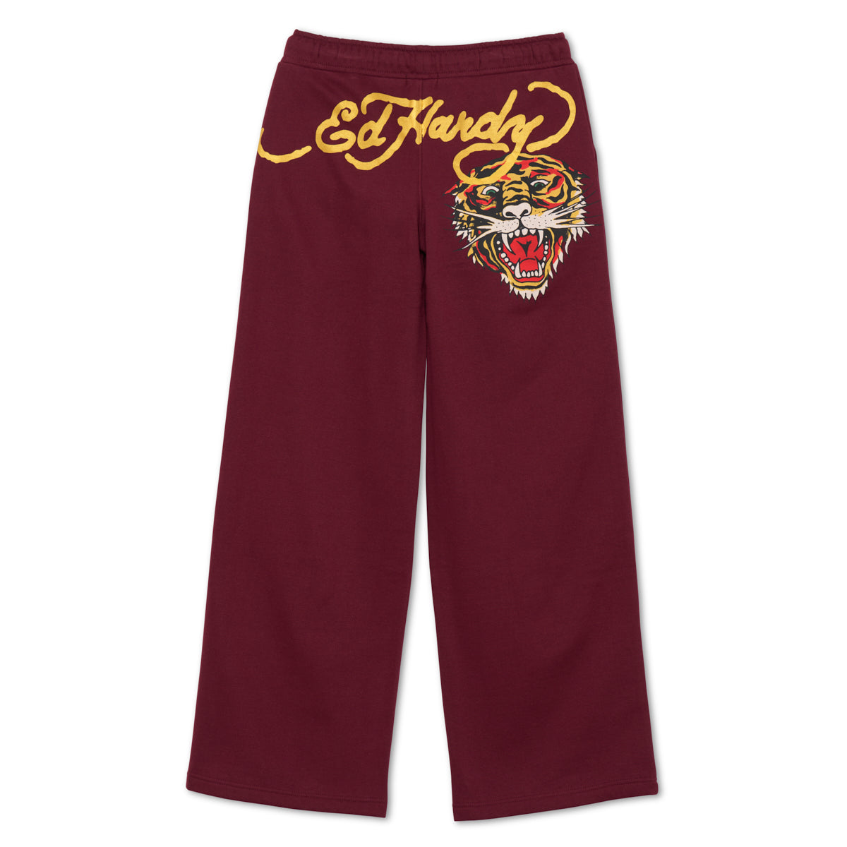 Retro Tiger Flare Sweatpants - edhardyoriginals