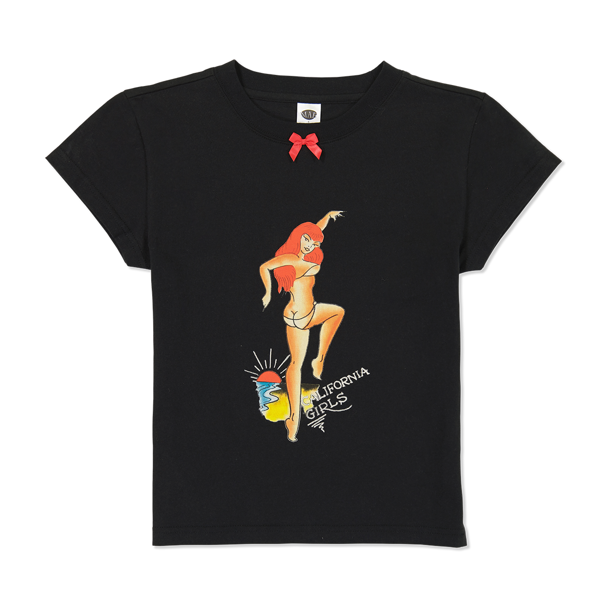 edhardyoriginals XS / BLACK Cali Girl Tee