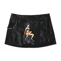 edhardyoriginals XS / BLACK Mae Skirt