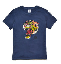 edhardyoriginals S / Navy Tiger Head Washed T-Shirt