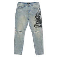 edhardyoriginals 30 / LIGHT VINTAGE Eagle Slim Taper Jean