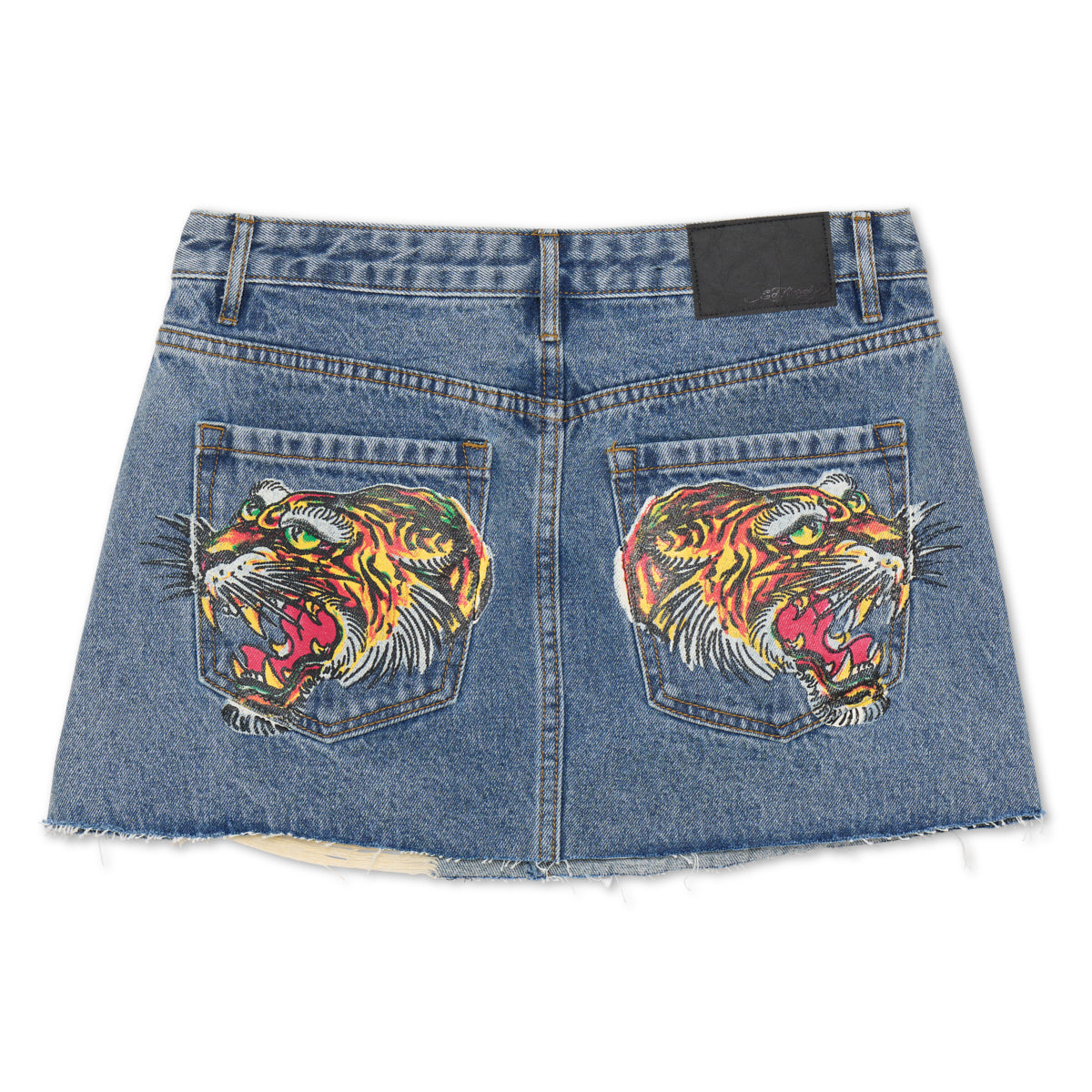 Screaming Tigers Denim Skirt