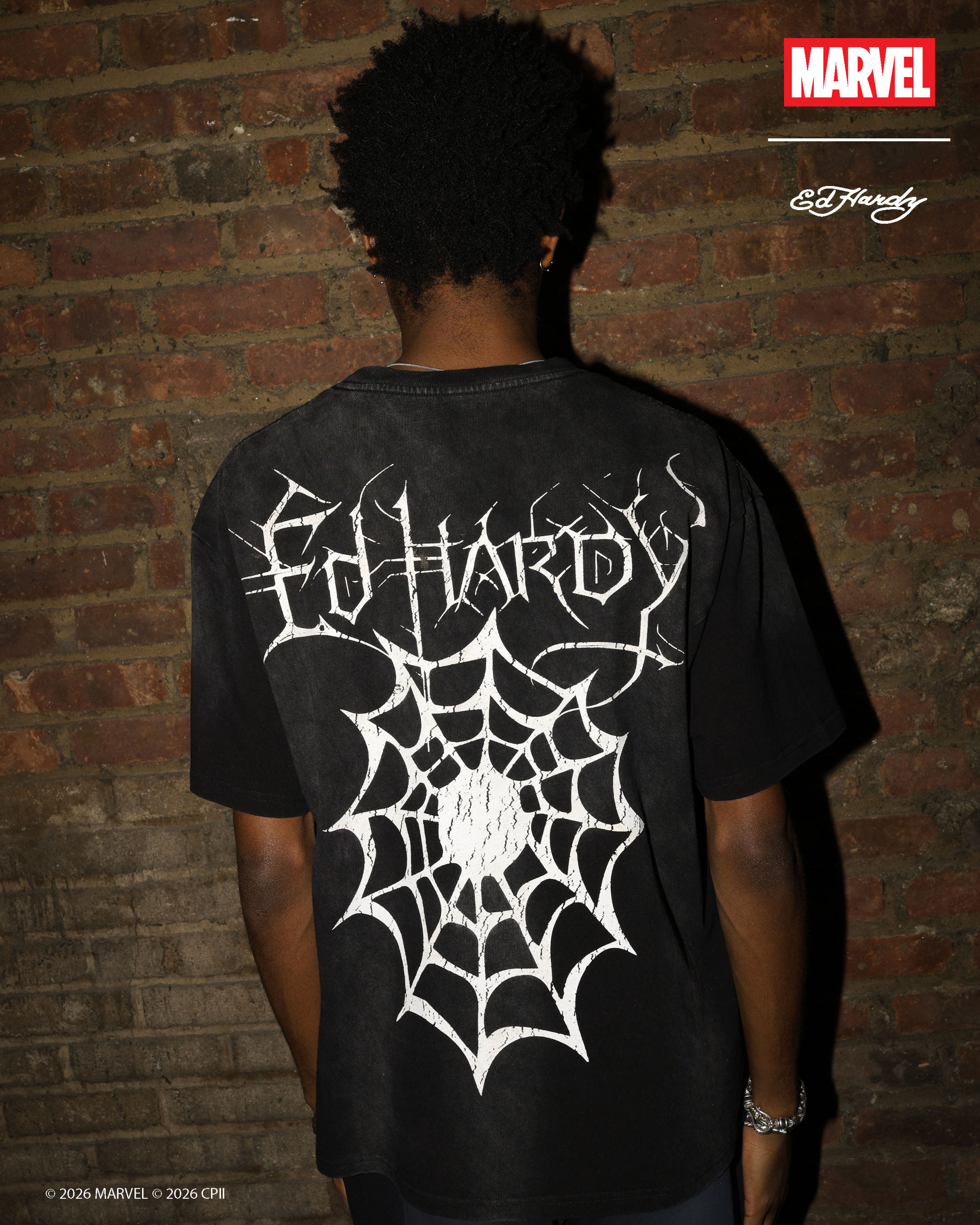 Heart Web Boxy Tee