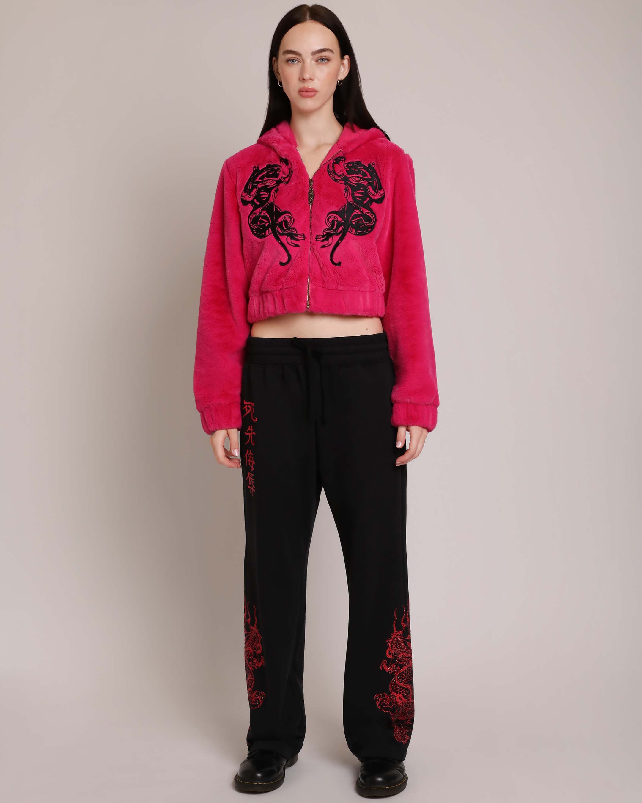 Dragons Baggy Sweatpant, Black