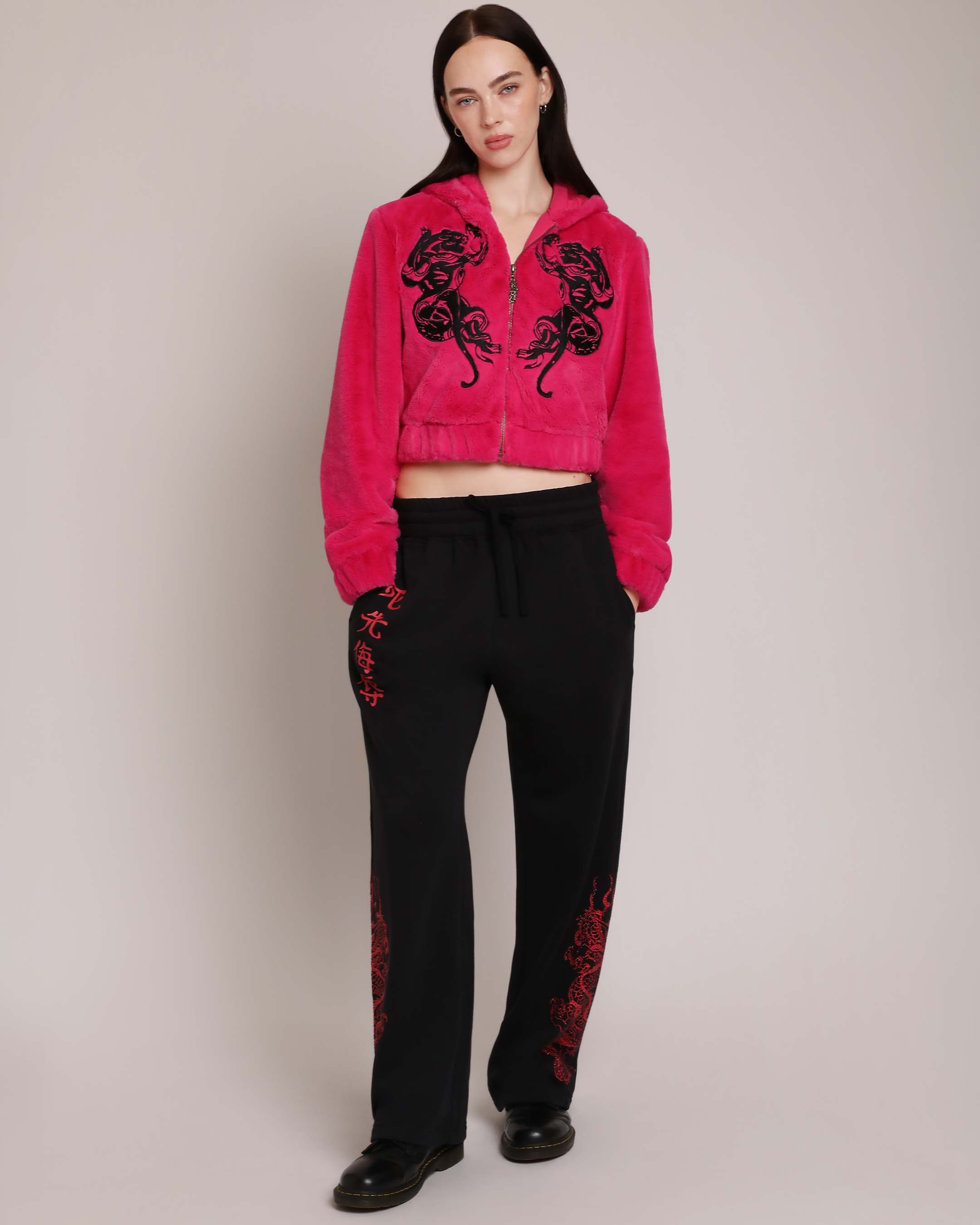 Dragons Baggy Sweatpant, Black