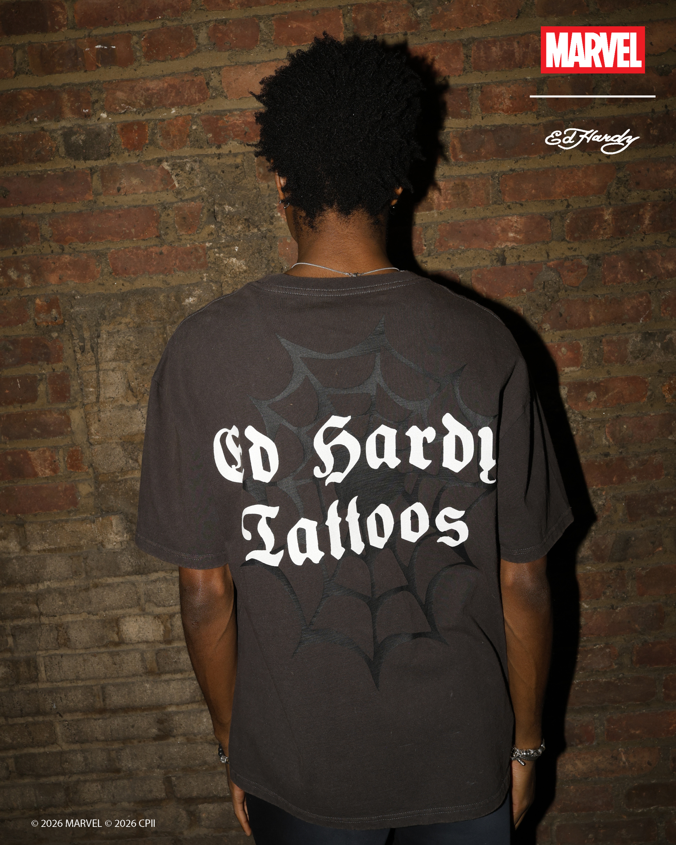 Flame Web Boxy Tee