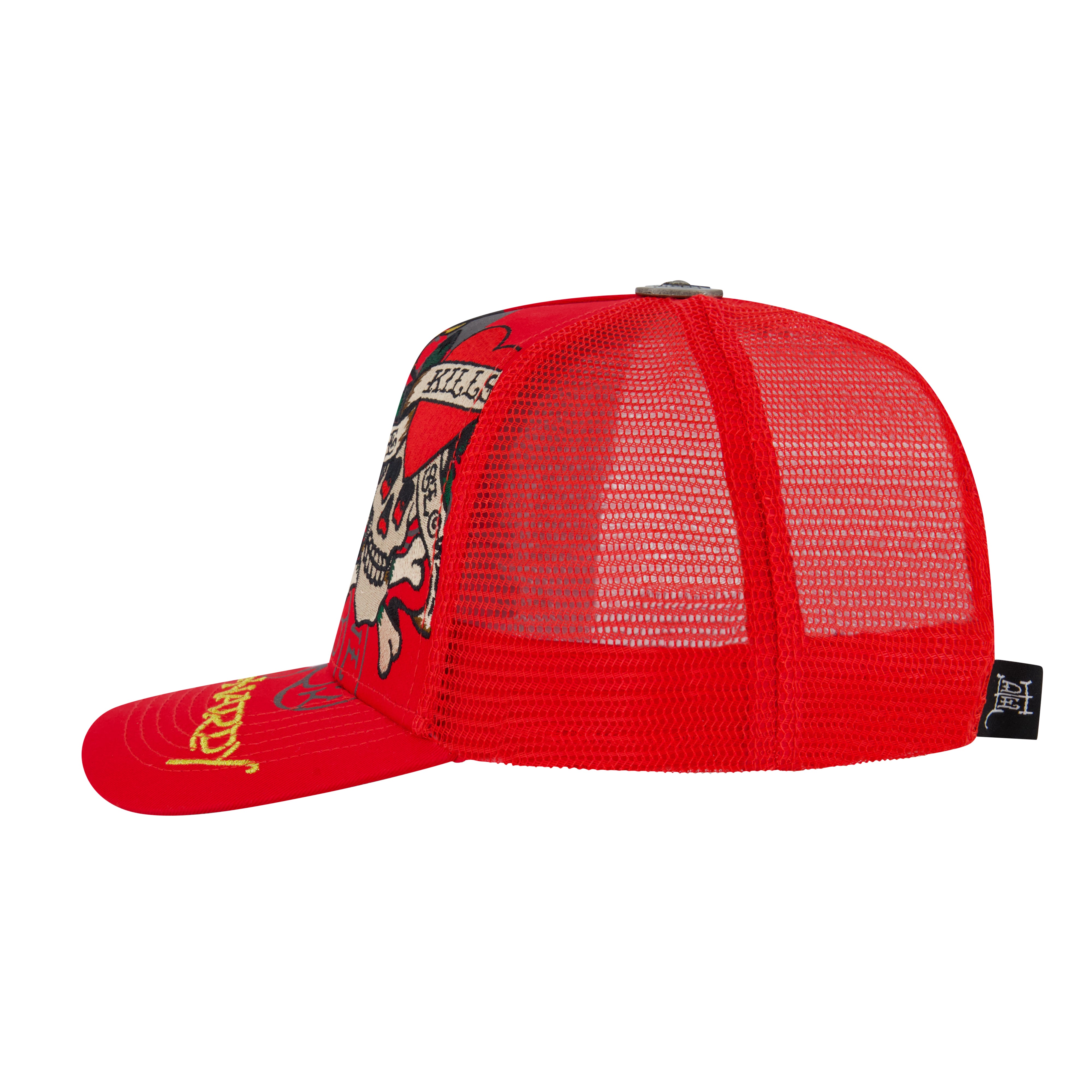 Tiger Skull Trucker Hat