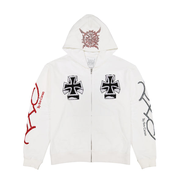 パーカー・フーディ STONE  Men Hoodies 6100665S0083 V0093 White Stone Island Graphic Print Hooded Sweatshirt White – Garmz