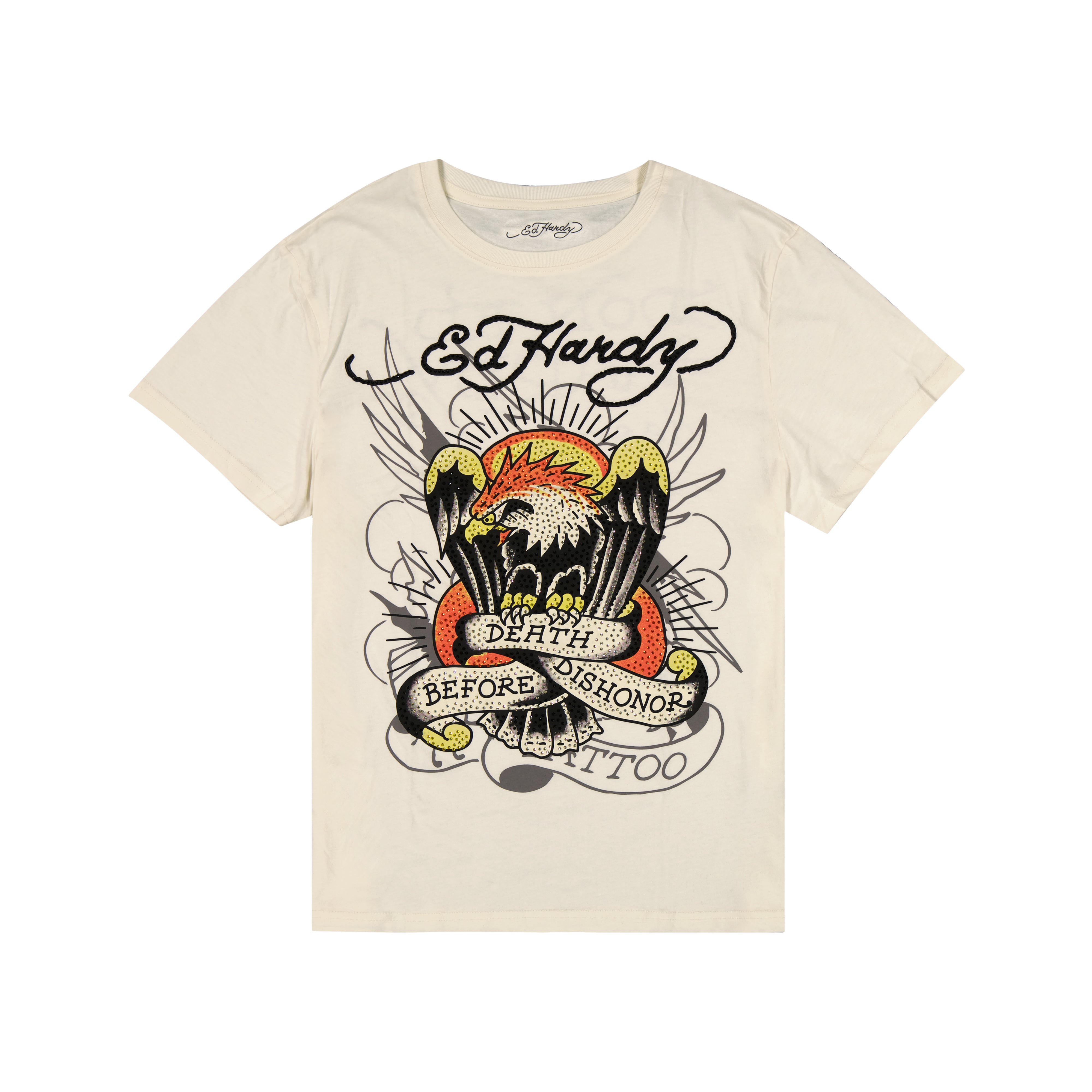 DBD Eagle Mens Rhinestone SS Tee